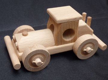 drewniane samochody, zabawki