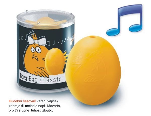 BeepEgg Classic jajko - czasomierz w rytmie Waszej ulubionej muzyki
