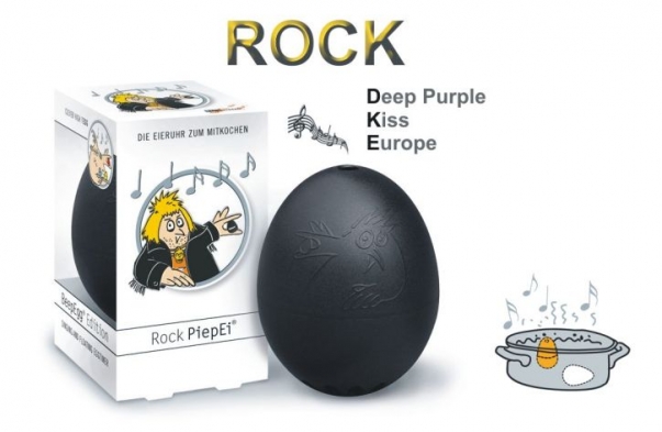 ROCK kuchenka do jajek BeepEgg z melodiami Deep Purple, Kiss i Europe