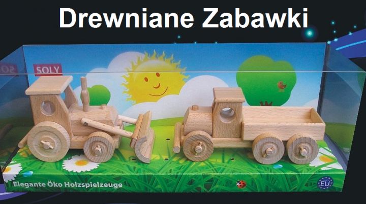 Drewniane zabawki