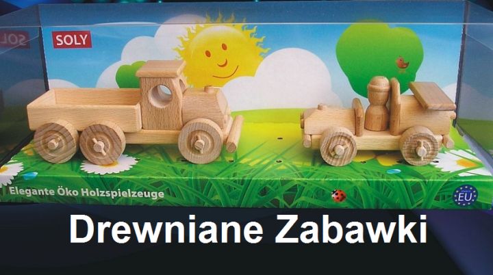 Drewniane zabawki