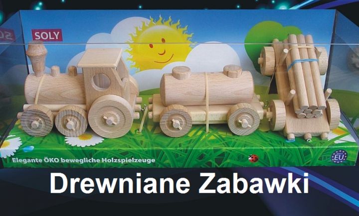 Drewniane zabawki