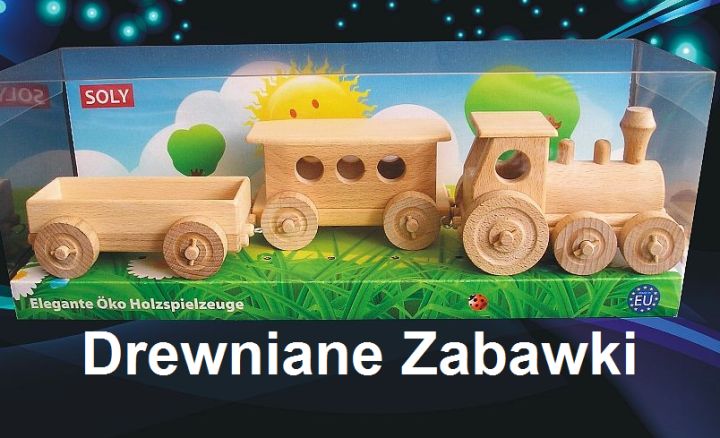 Drewniane zabawki