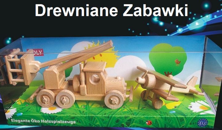 Drewniane zabawki