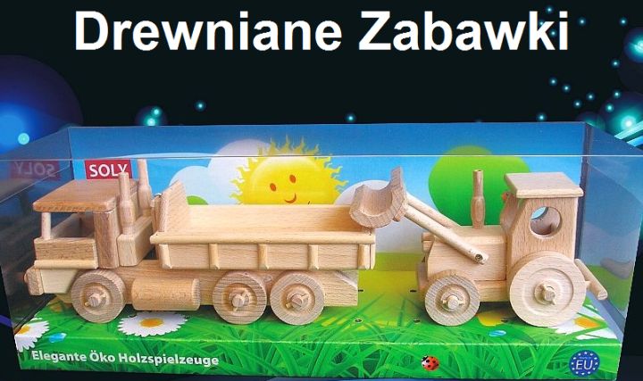 Drewniane zabawki