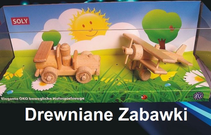 Drewniane zabawki