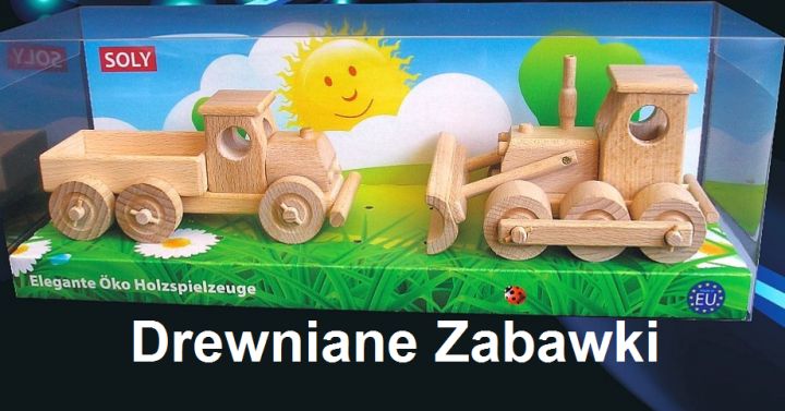 Drewniane zabawki