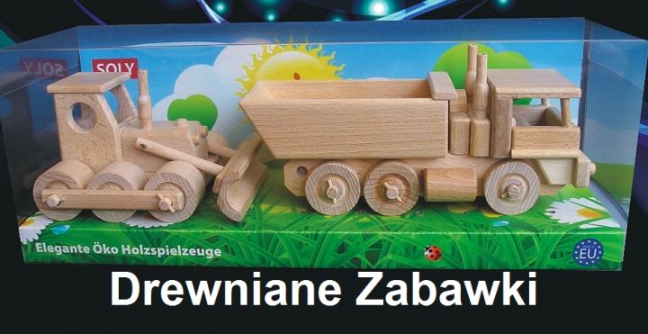 Drewniane zabawki