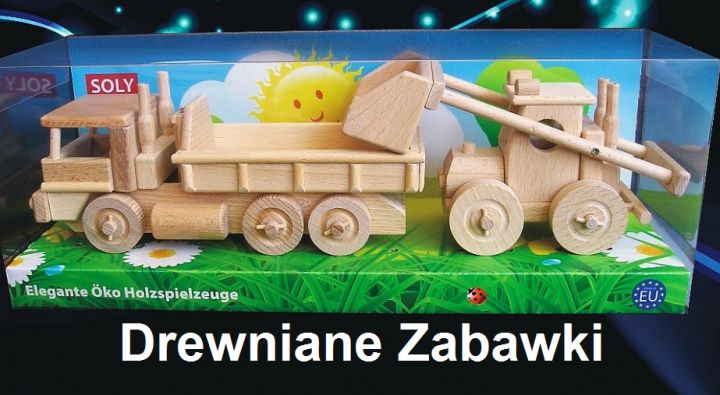 Drewniane zabawki