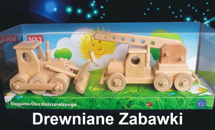 Drewniane zabawki