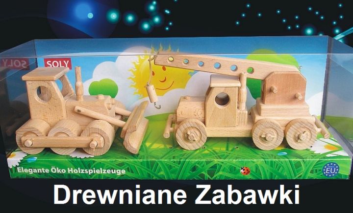 Drewniane zabawki