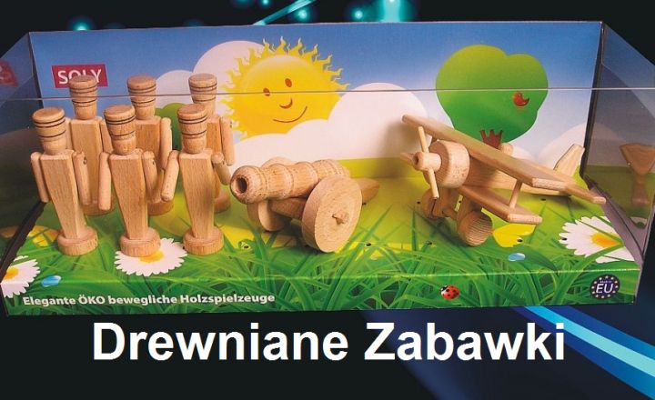 Drewniane zabawki