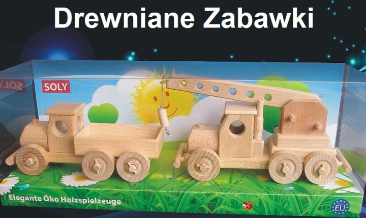 Drewniane zabawki