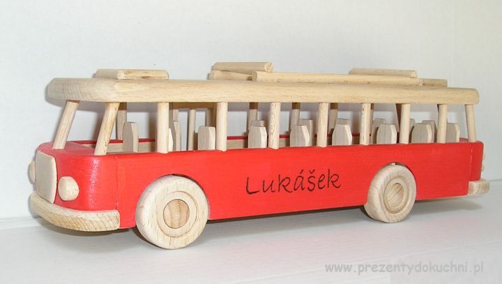 Duzy autobus zabawka dla dzieci