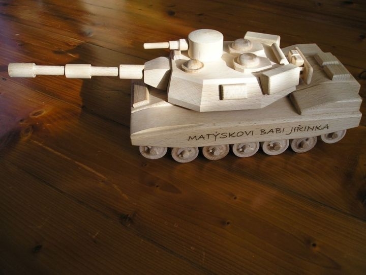 USA Zabawka czołg, model Abrams