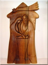  Rzeźba z drewna Betlejem 