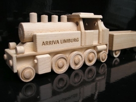zabawki, lokomotywa parowa dla kierowca