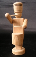 Żołnierz perkusista, drewniana zabawka