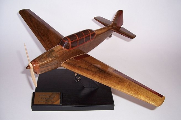 Zlin Z-26 Trener - drewniane modele samolotów