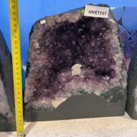 GEODA AMETYSTOWA z kryształami górskimi 11,7 kg