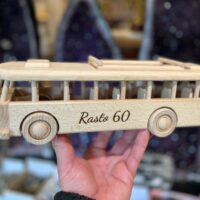 Drewniany retro Autobus RTO – wyjątkowy prezent dla kierowcy i miłośnika transportu