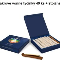Fiore d’Oriente kadzidła czakralne zestaw z podstawką