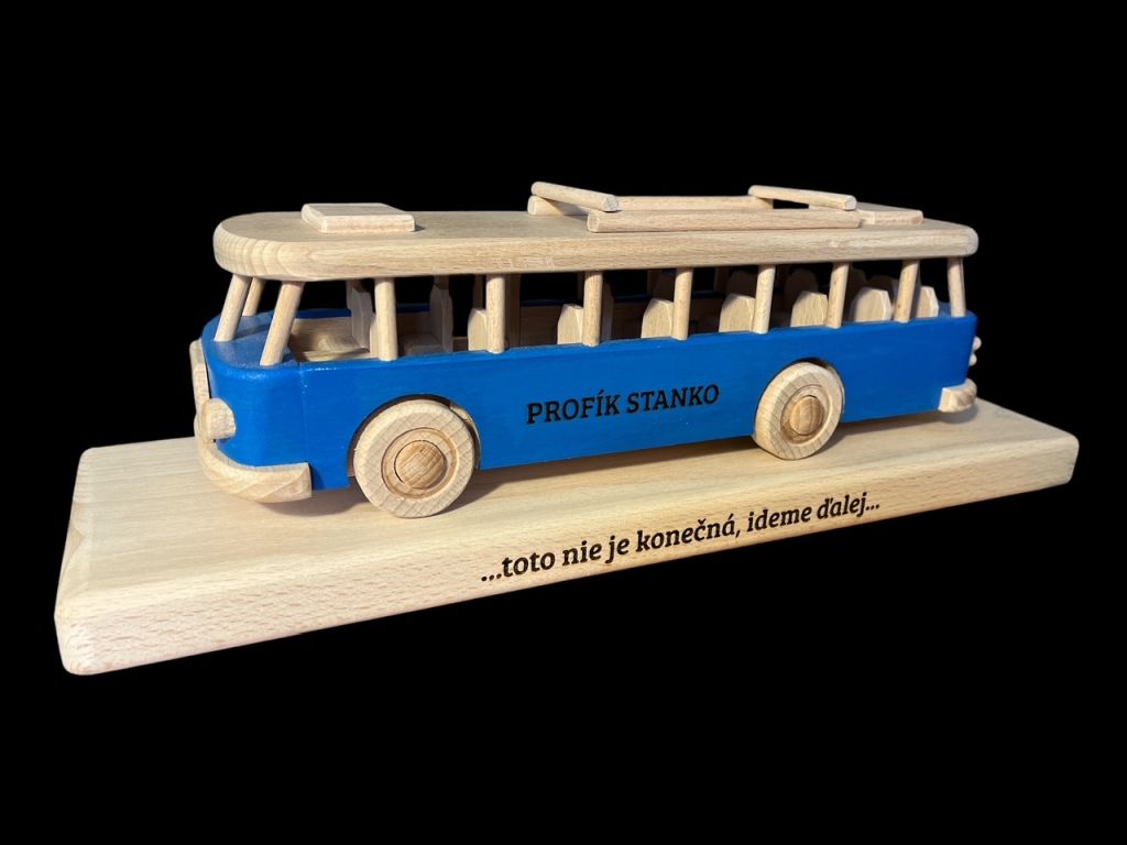 Upominek dla kierowcy niebieskiego autobusu