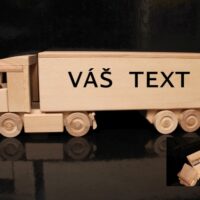 Tir – wyjątkowy prezent dla kierowcy z dedykacją i butelką