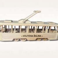 Drewniany tramwaj Tatra – elegancki prezent dla motorniczego i kolekcjonera