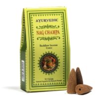 Stożki zapachowe Nag Champa do kadzielnic backflow