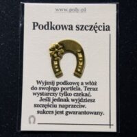 PODKOWA z mosiądzu – symbol szczęścia i ochrony