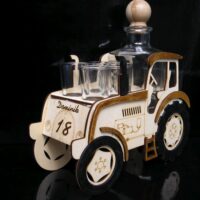 TRAKTOR z butelką – prezent dla rolnika lub traktorzysty